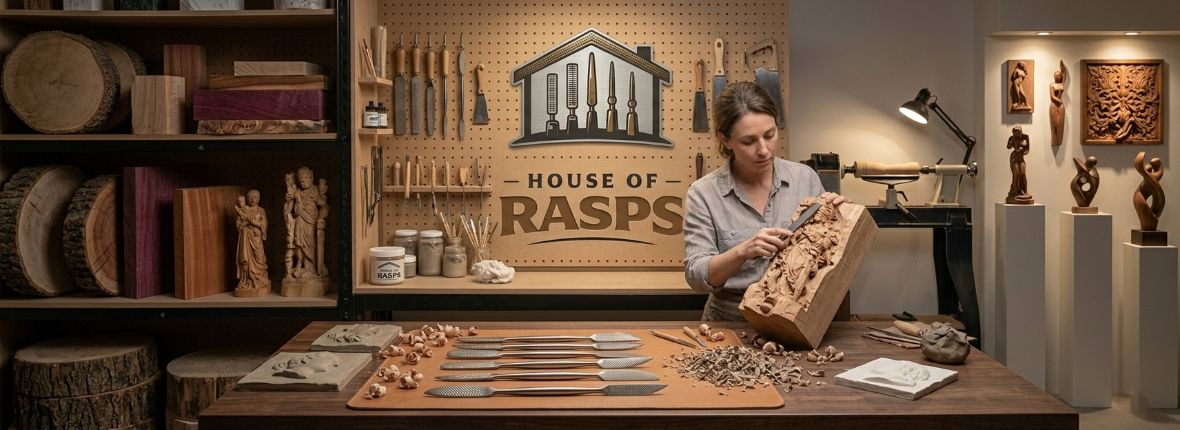 Sculpture Rasp Banner
